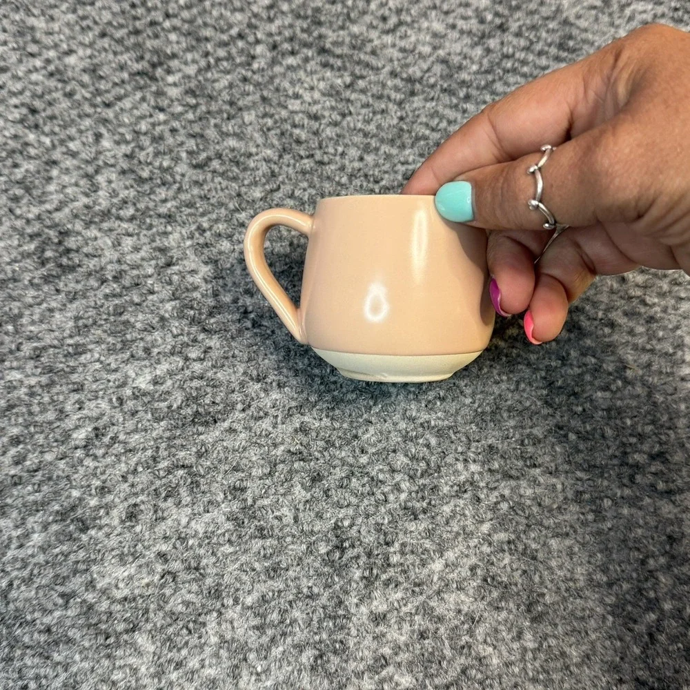 DEMDACO DMITASSE ESPRESSO CUP MINI COFFEE MUG ORNAMENT WHOLE LATTE LOVE